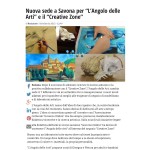 Nuova sede a Savona per “L'Angolo delle Arti” e il “Creative Zone” - IVG.it